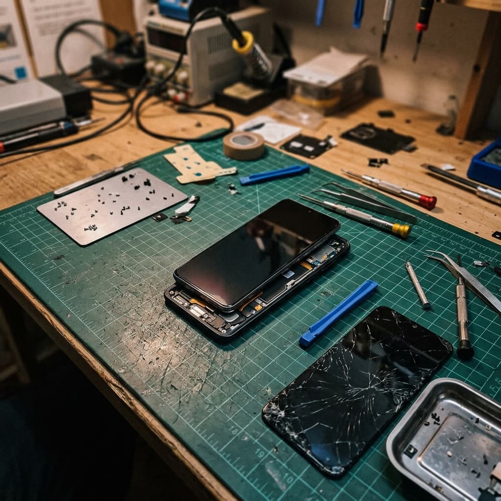Замена экрана на Samsung S23 Ultra